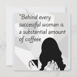 Convites citação do café