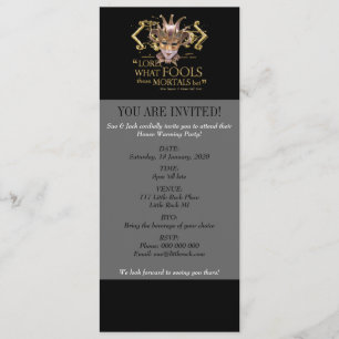 Convites Citação dos Sonhos da Noite de Verão (Versão D