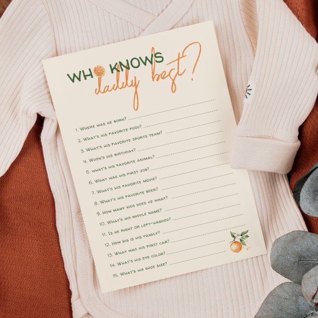 Convites Citrus Little Cutie Que Conhece A Melhor Placa Do  (Criador carregado)