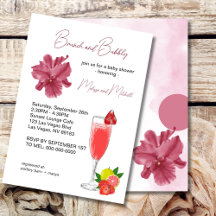 Citrus Purple Brunch E Chá de fraldas De Borracha