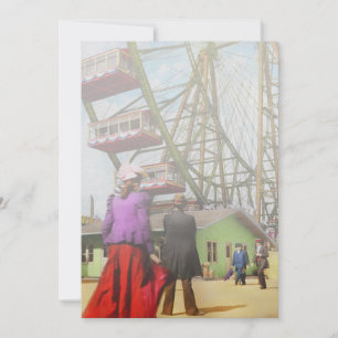 Convites City - Chicago,IL - The first Ferris Wheel 1893