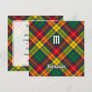 Convites Clã Buchanan Tartan