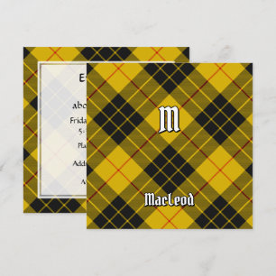 Convites Clã Macleod de Lewis Tartan