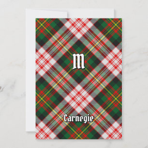 Convites Clan Carnegie Dress Tartan