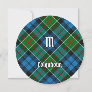 Convites Clan Colquhoun Tartan