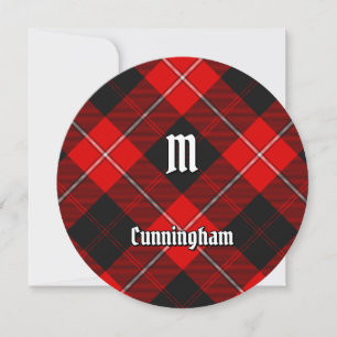 Convites Clan Cunningham Tartan