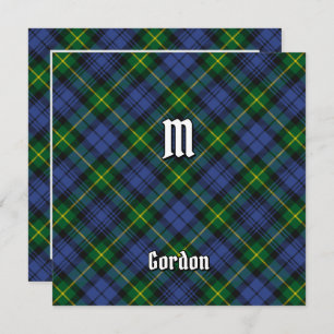Convites Clan Gordon Tartan