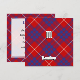 Convites Clan Hamilton Red Tartan