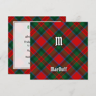 Convites Clan MacDuff Tartan