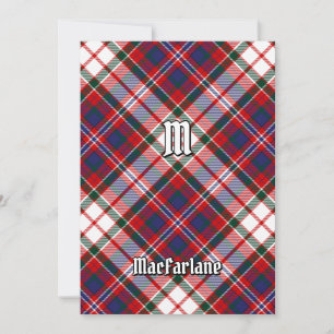 Convites Clan MacFarlane Dress Tartan