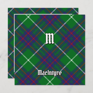 Convites Clan MacIntyre Tartan