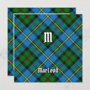 Convites Clan MacLeod caçando Tartan