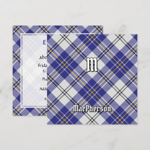 Convites Clan MacPherson Blue Dress Tartan