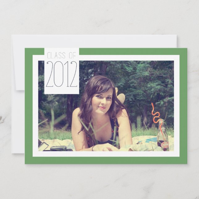 Convites Classe de 2012 - Celebração de Graduação (Frente)