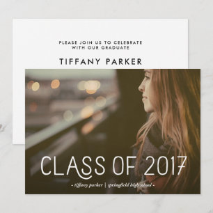 Convites Classe de 2017 Partido de Fotografia Moderna par