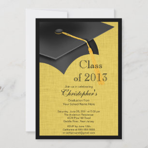 Convites Classe de Festa de formatura de Boné de Formando 