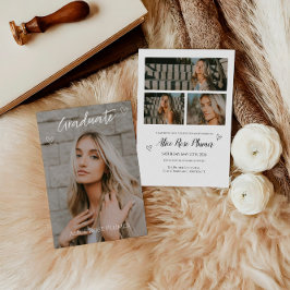 Convites Classe de Festa de formatura de fotos clássicas 20