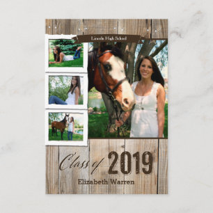 Convites Classe de Foto Russa da Graduação 2019