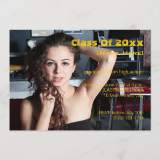 Convites Classe De Graduação De 20xx