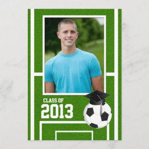 Convites Classe de graduação de futebol de 2013