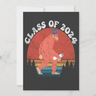 Convites Classe De Graduação Funny 2024 - Presente Retroati
