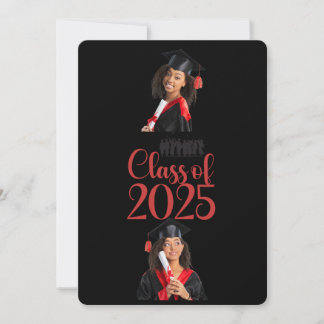 Convites Classe de graduação personalizada de 2025