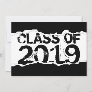 Convites Classe de lágrimas de página de 2019
