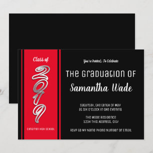 Convites Classe de Segundo grau ou Formandos 2019