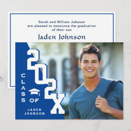 Convites Classe moderna de Festa de formatura FOTO de Forma