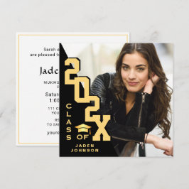 Convites Classe moderna de Festa de formatura FOTO de Forma