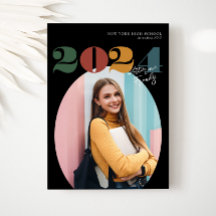 Classe Moderna Oval Retroativa de Graduação de Fot