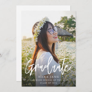Convites Classe Simples De Graduação De Fotos De 2025