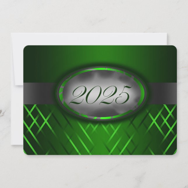 Convites Classe Verde e Prata de 2025 (Frente)