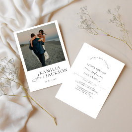 Convites Classic Modern Invitation - Elegant And Minimalist