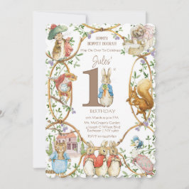 Convites Classic Peter the Rabbit Beatrix Potter Birthday