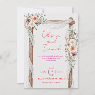 Convites Classic Wedding Invitation – Elegant and Timeless
