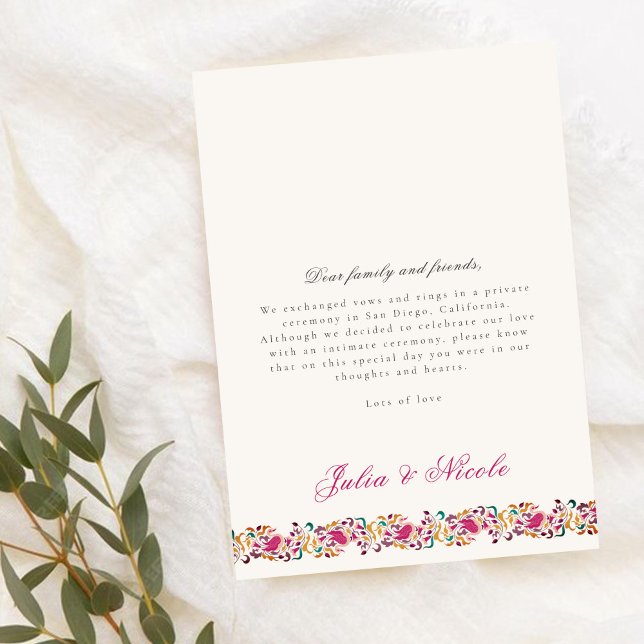 Convites Classical Pearl Swan Floral Wedding Announcement (Criador carregado)