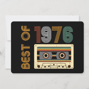 Convites Clássico 1976 Feito em 1976 70º Aniversário 50 Ano