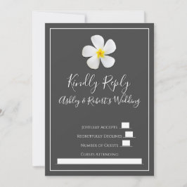 Convites Clássico Formal Moderno, Branco sobre Cinzas Escur