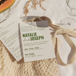 Convites Clássico Moderno Brilhante Colorido Todos Em Um Ca