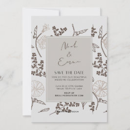 Convites Clássico Salvar a Data