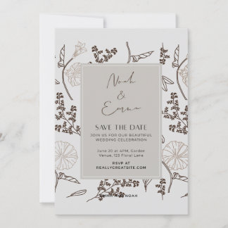 Convites Clássico Salvar a Data