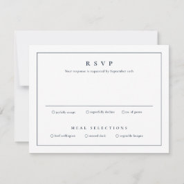 Convites Clássico Simples Limpo Casamento Elegante