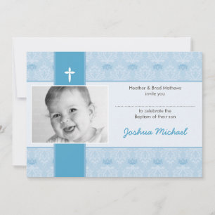 Convites CLASSY BAPTISM CONVIDA: bonito 1L