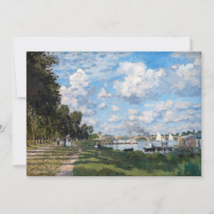Convites Claude Monet - A Bacia em Argenteuil
