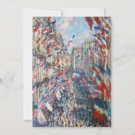 Convites Claude Monet - A Rua Montorgueil - Paris