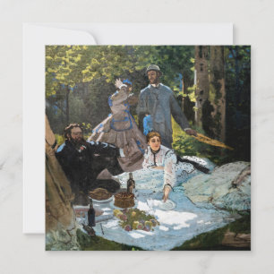 Convites Claude Monet - Almoço na Relva, Painel Direito