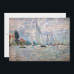 Convites Claude Monet - Boats Regatta na Argentina<br><div class="desc">The Boats Regatta at Argenteuil / Regate a Argenteuil - Claude Monet,  Oil on Canvas,  1874</div>