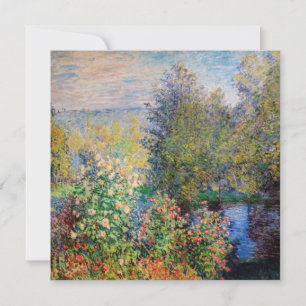 Convites Claude Monet - Canto do Jardim em Montgeron