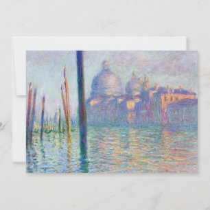 Convites Claude Monet - Grande Canal, Veneza